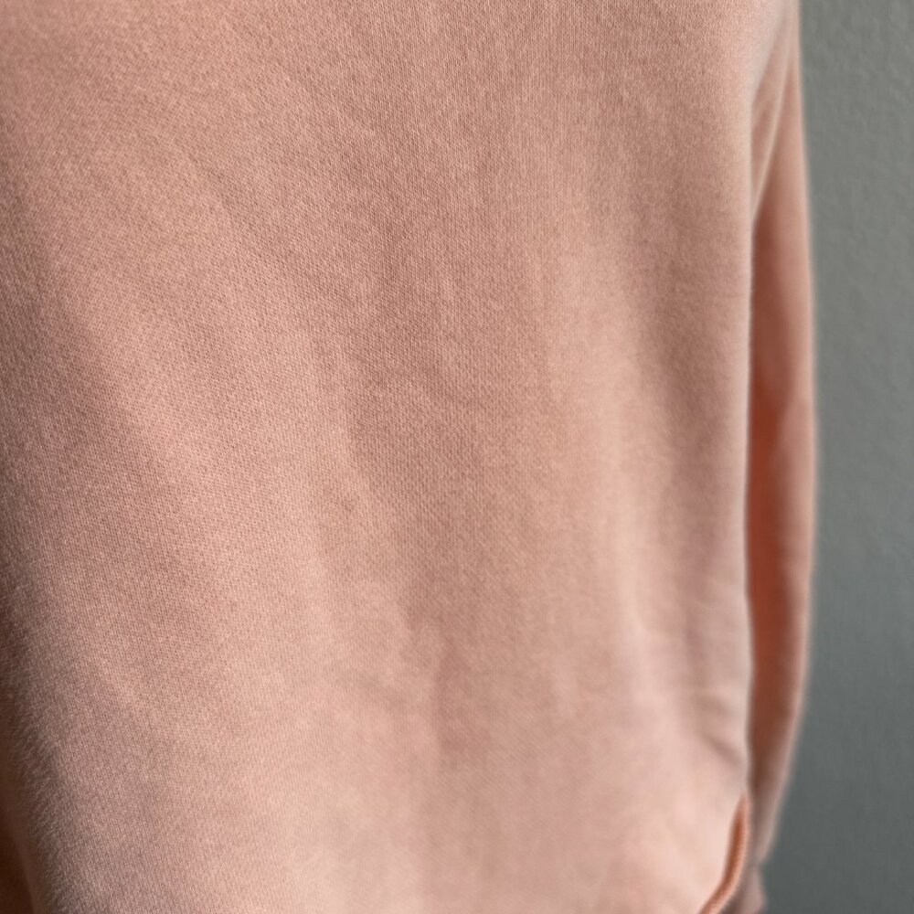 Abercrombie & Fitch Peach Cozy Cropped Hoodie – Size S - Picture 6 of 10